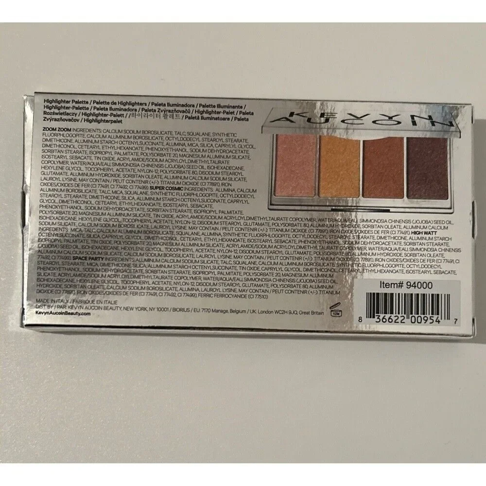 Kevyn Aucoin Kaleidochrome Highlight Palette 4 Shade Highlighter All Over NIB
